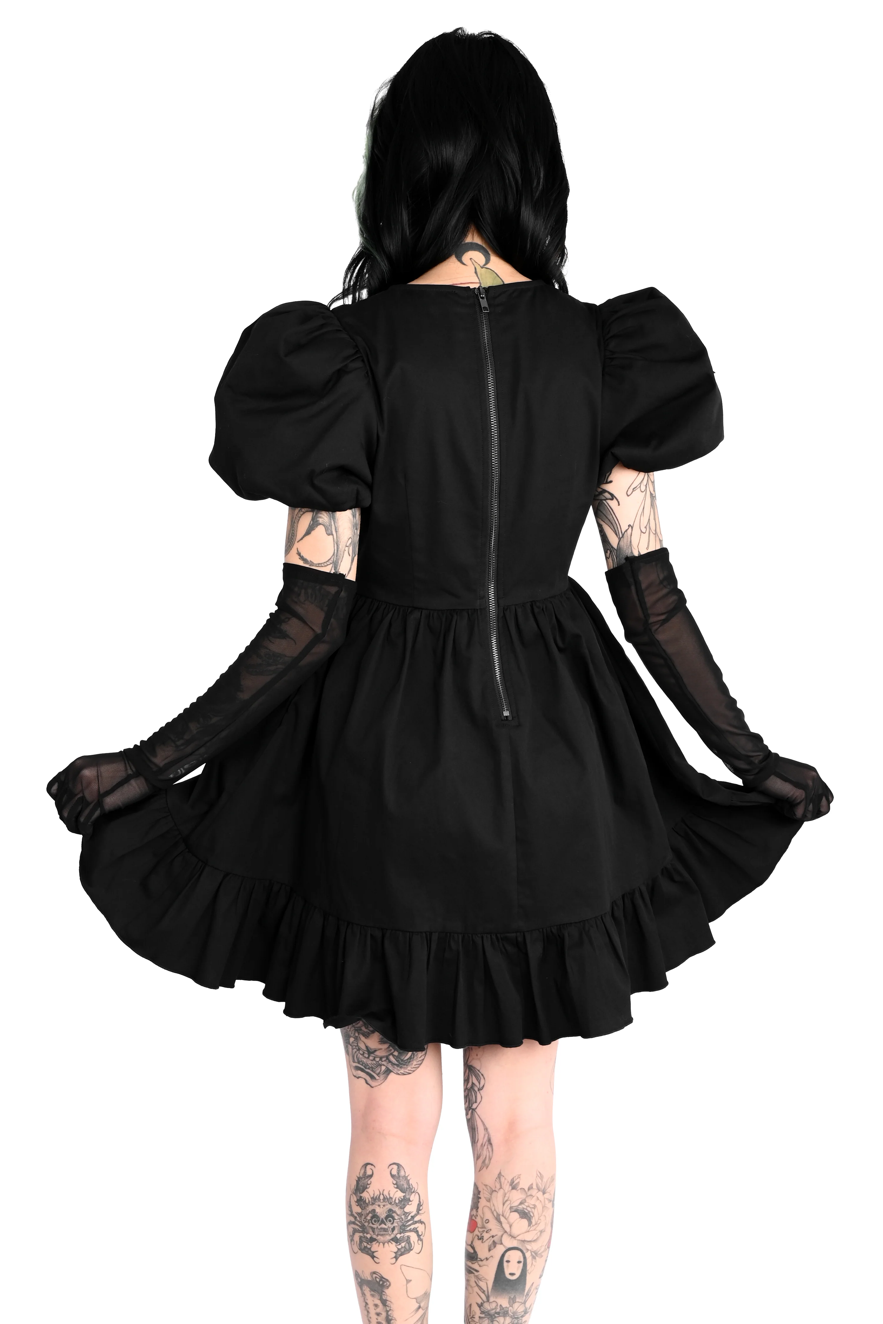 Abby Puff Sleeve Dress - Image 13