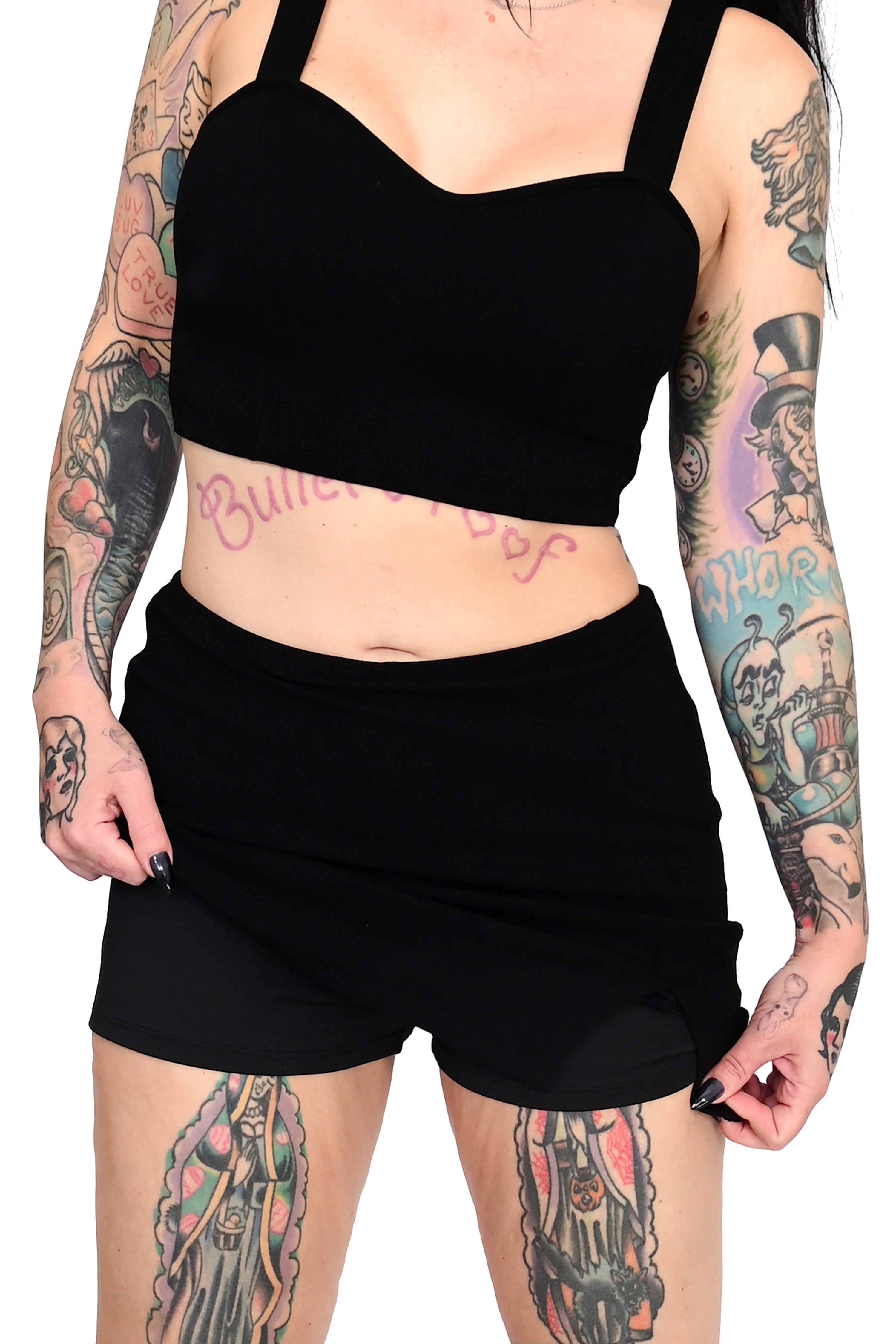 Bridget Mini Skirt with Built in Shorts - Image 3
