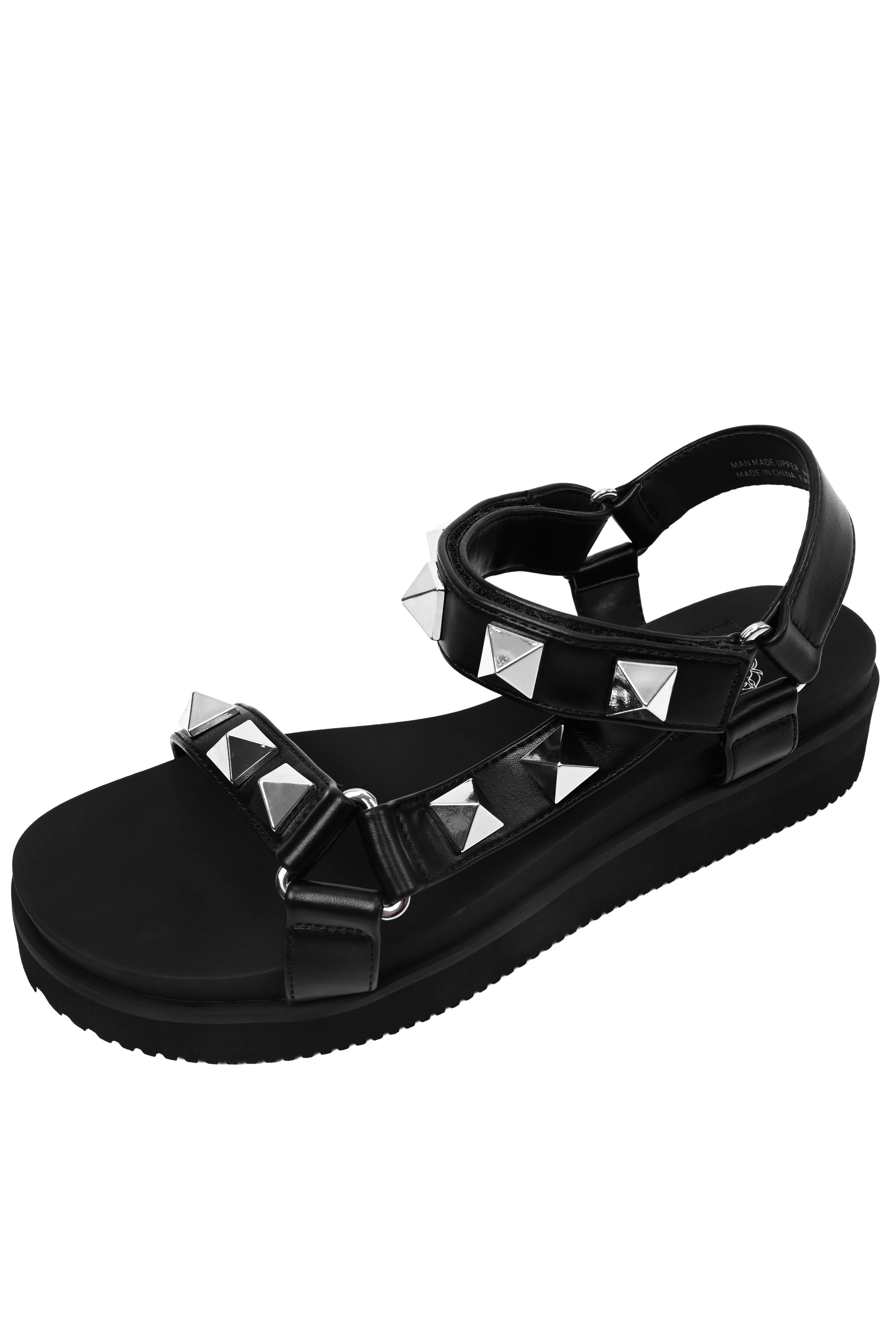 Cassie Studded Sandals - Silver - 6 + 7 left! - Image 4