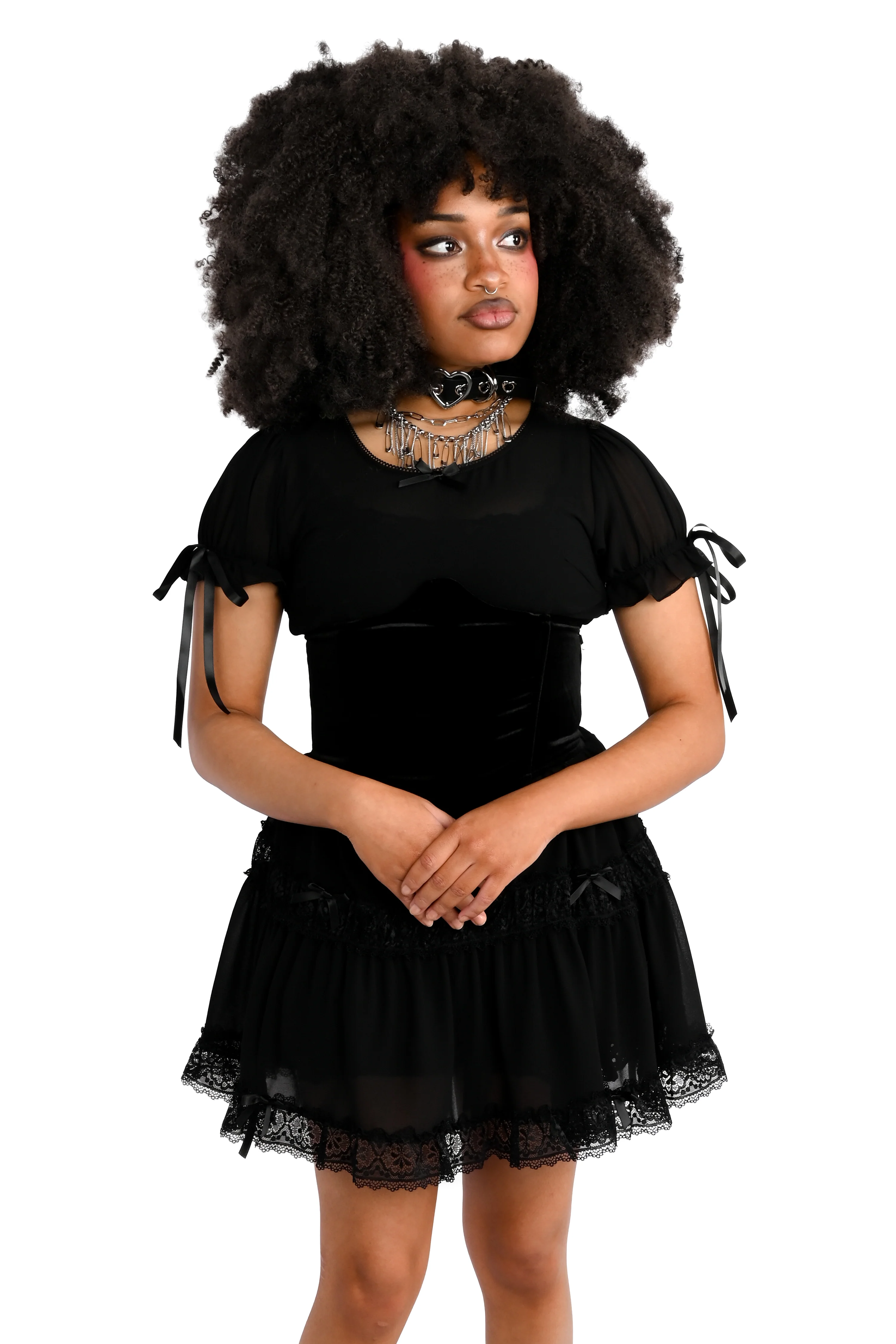 Clarisse Babydoll Dress - Image 3