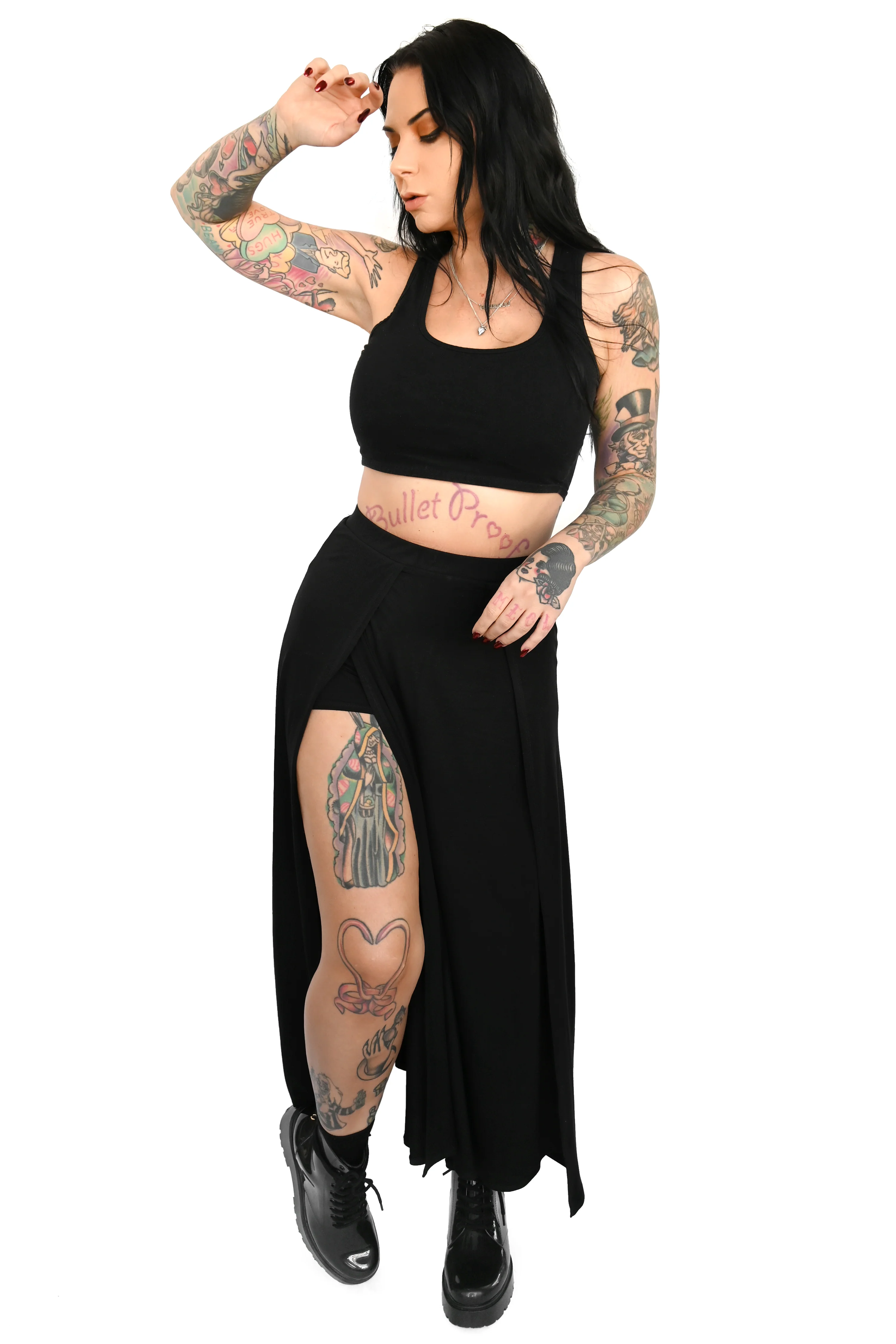 Darla Maxi Skirt With Built in Shorts - No Restock! - Image 3