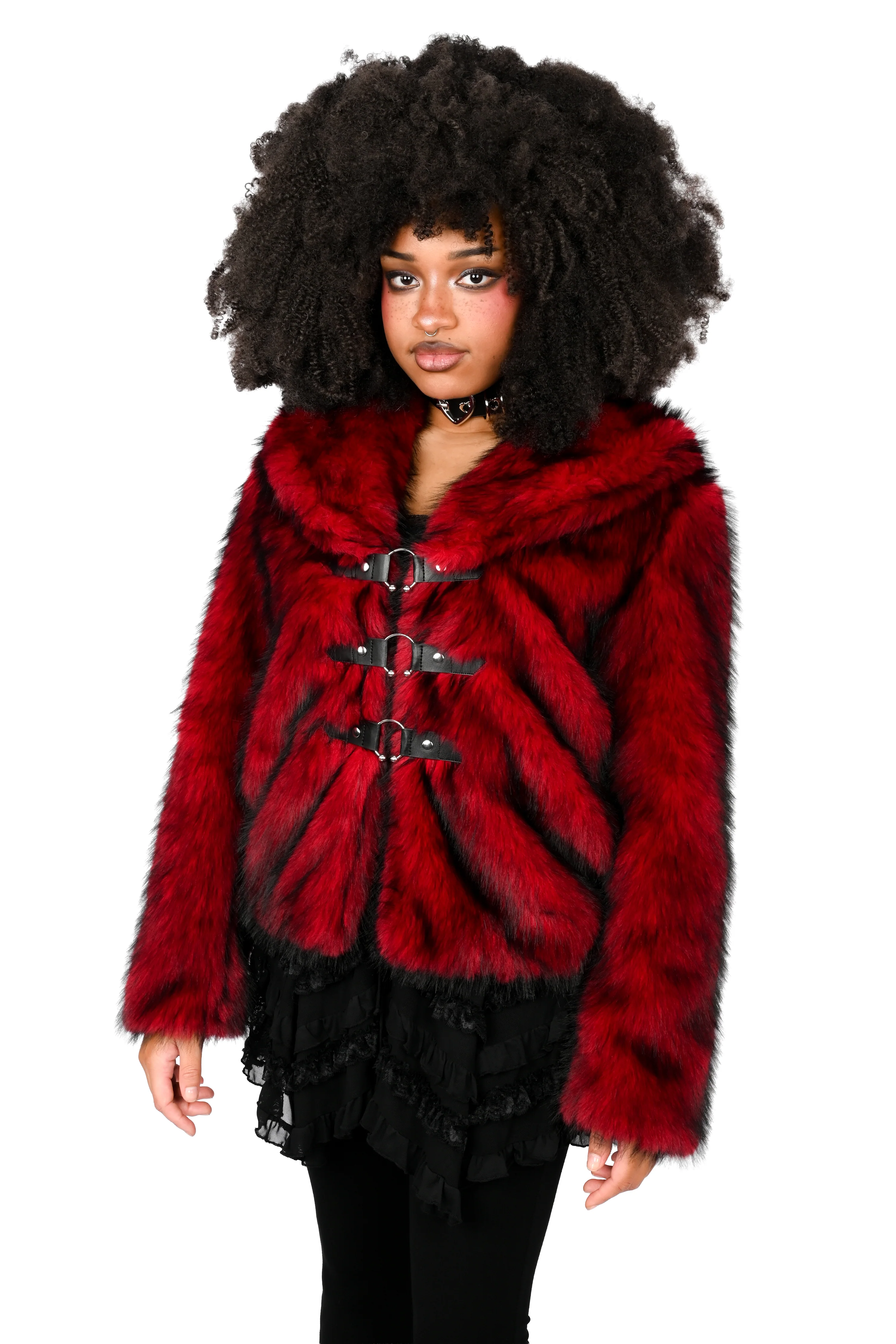 Etta Faux Fur Jacket - No Restock! - Image 5