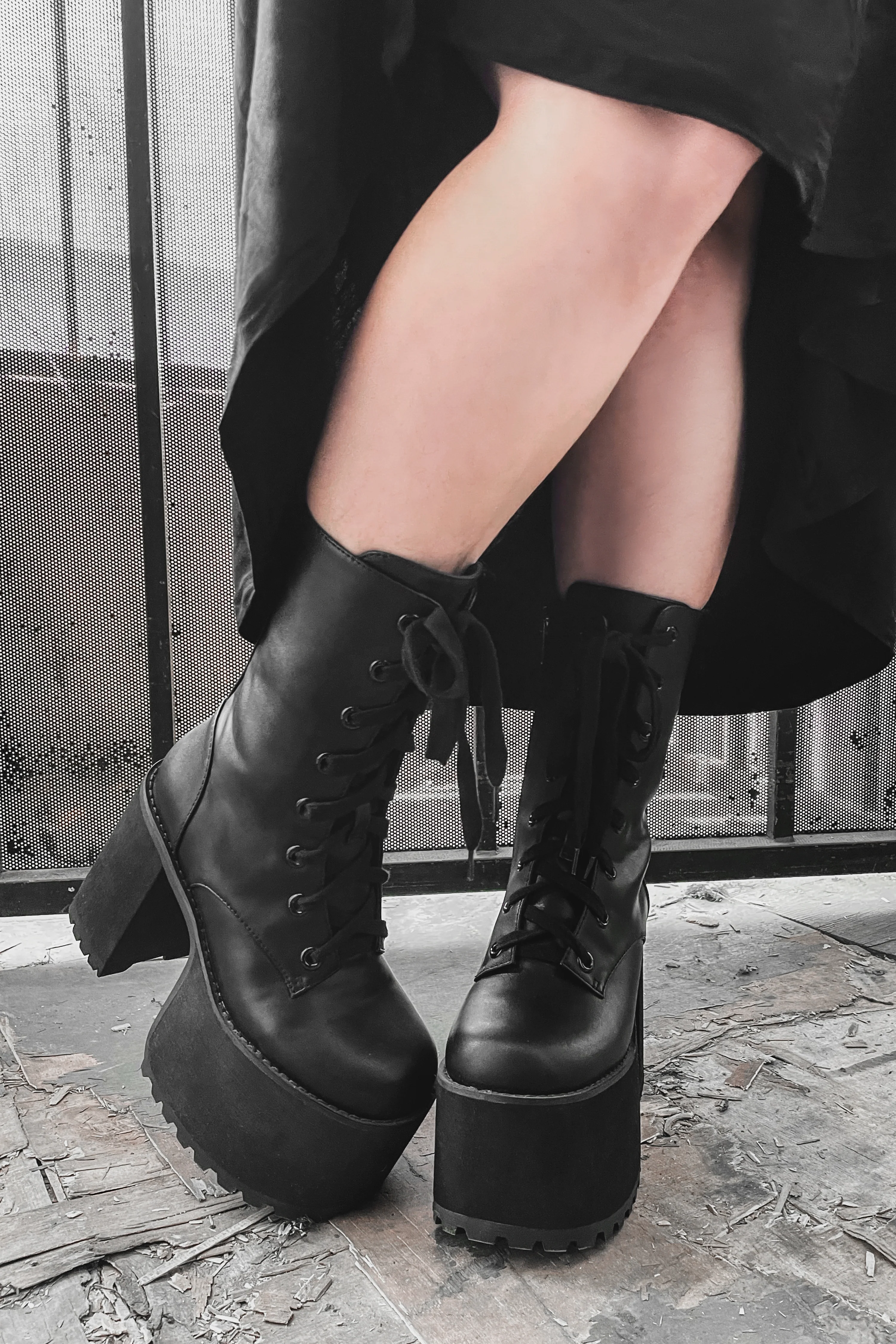 Frankie Platform Boots - Image 5