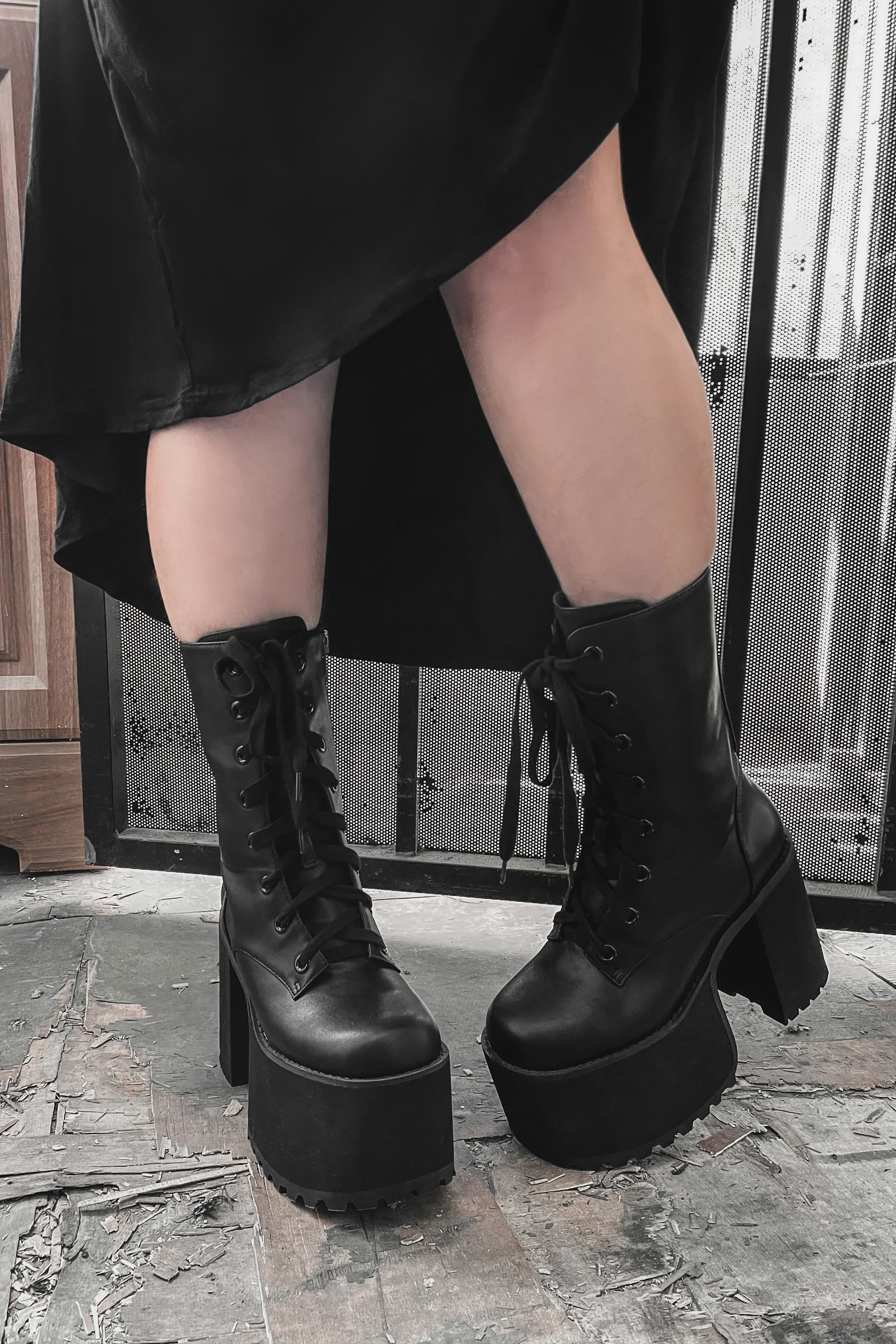 Frankie Platform Boots - Image 6