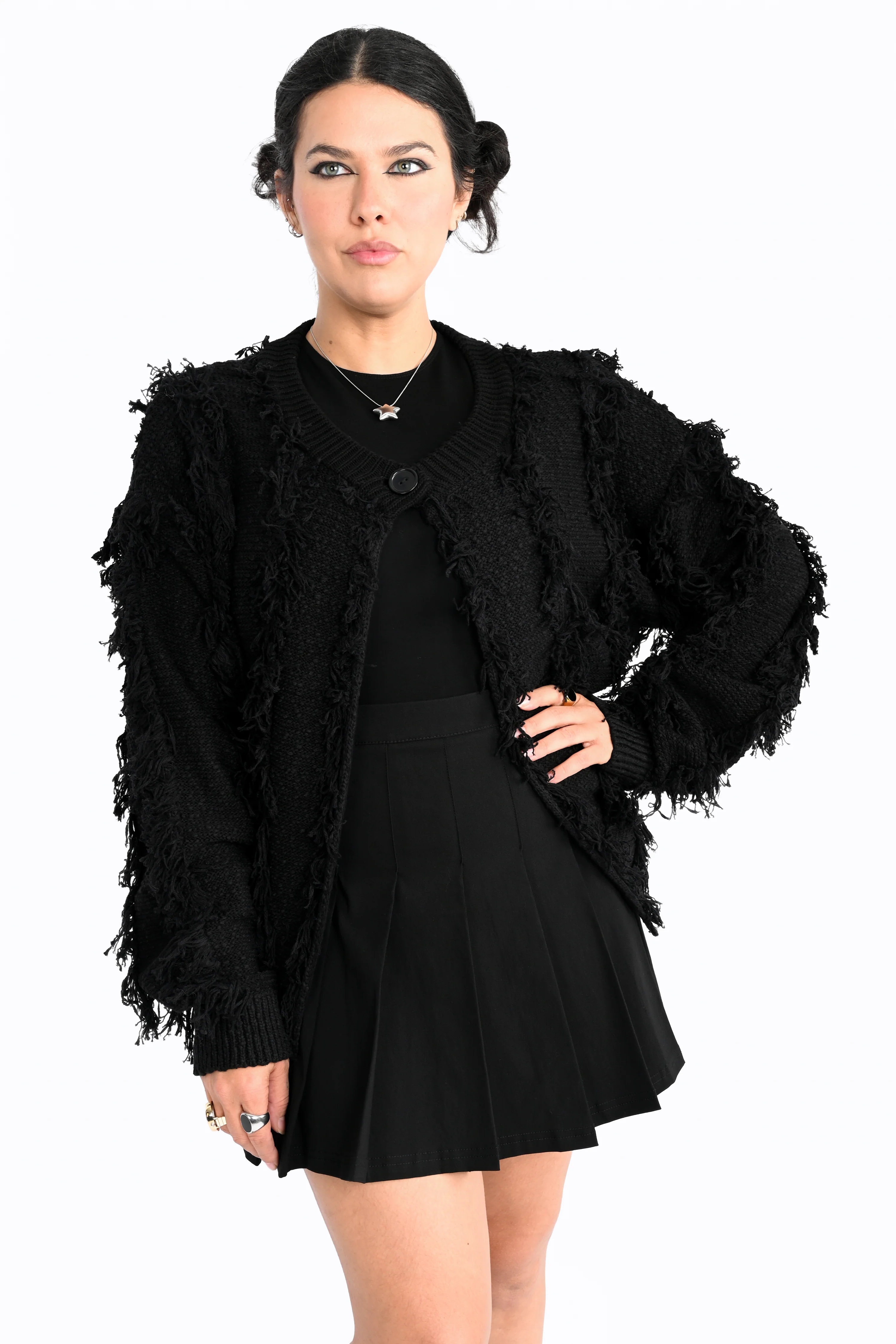Josie Shaggy Cardigan - Image 3