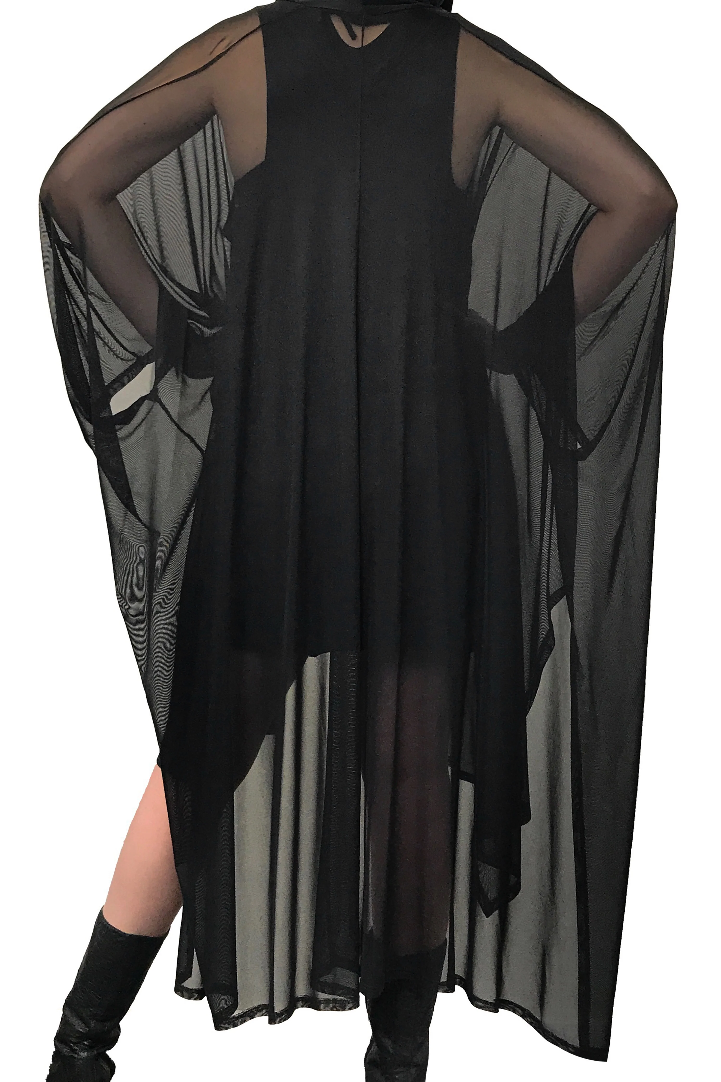 Lilith Mesh Oversized Cloak - Image 9