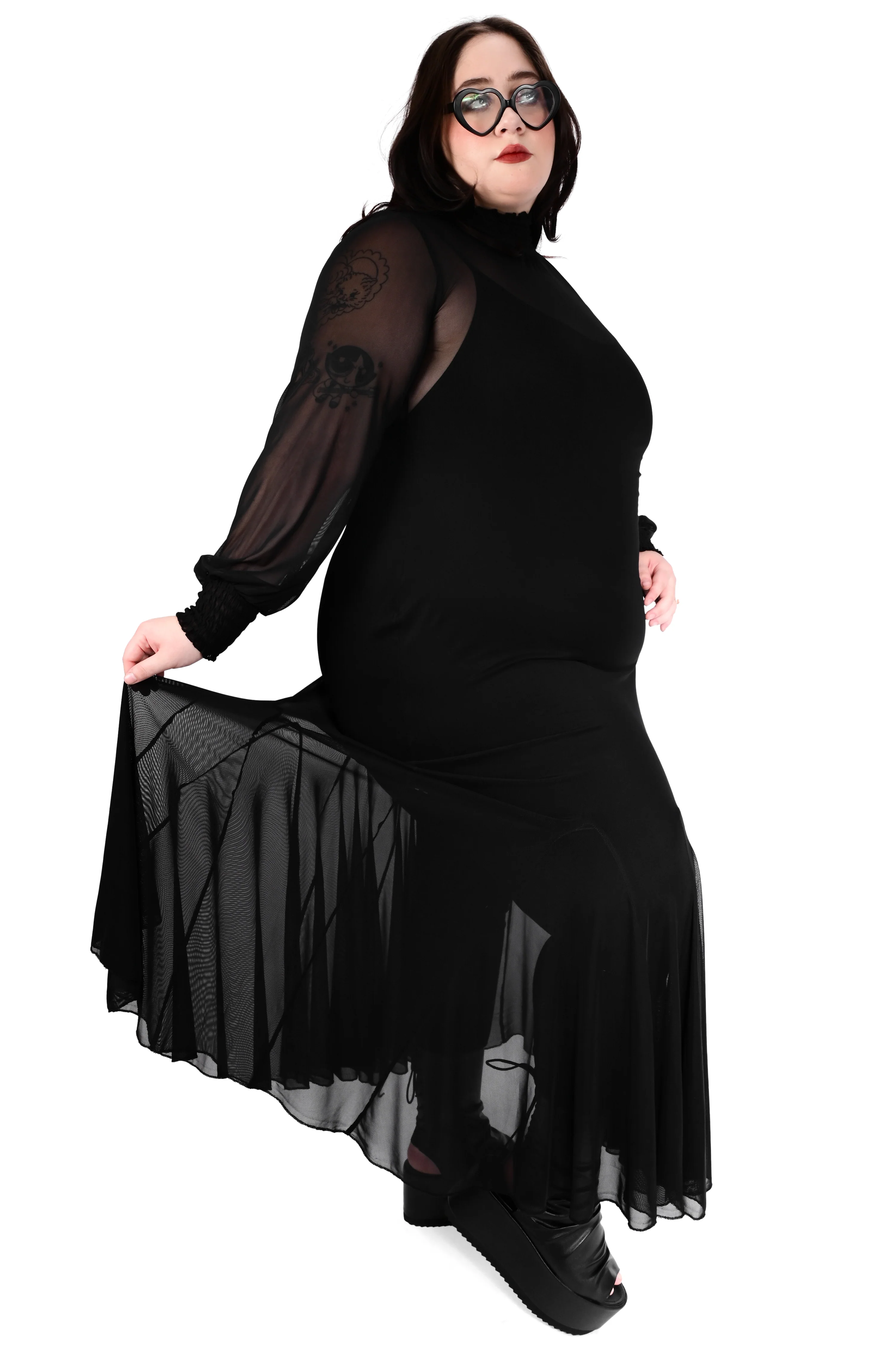 Mary Mesh Dress - Image 6