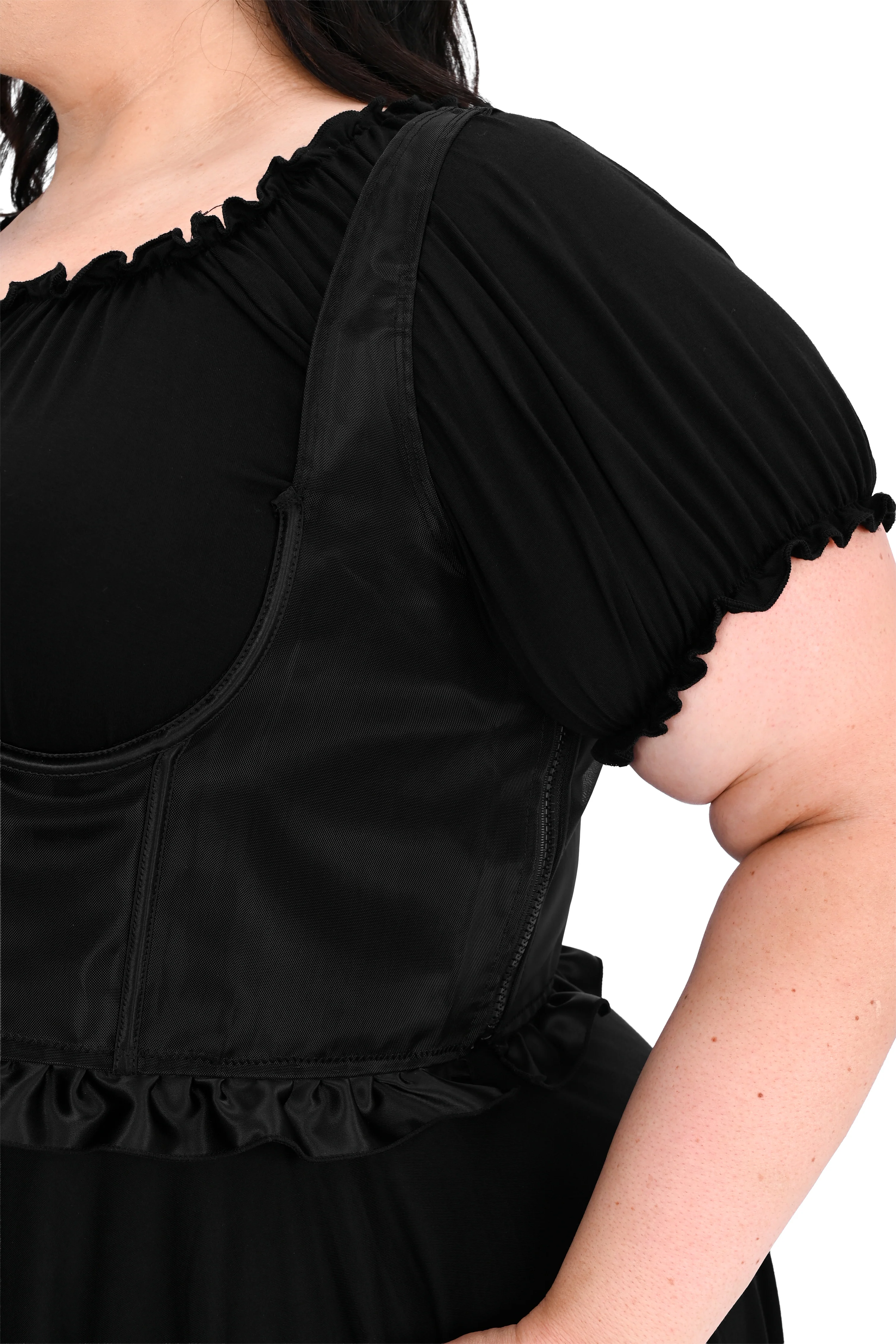 Mesh Underbust Corset - Image 3