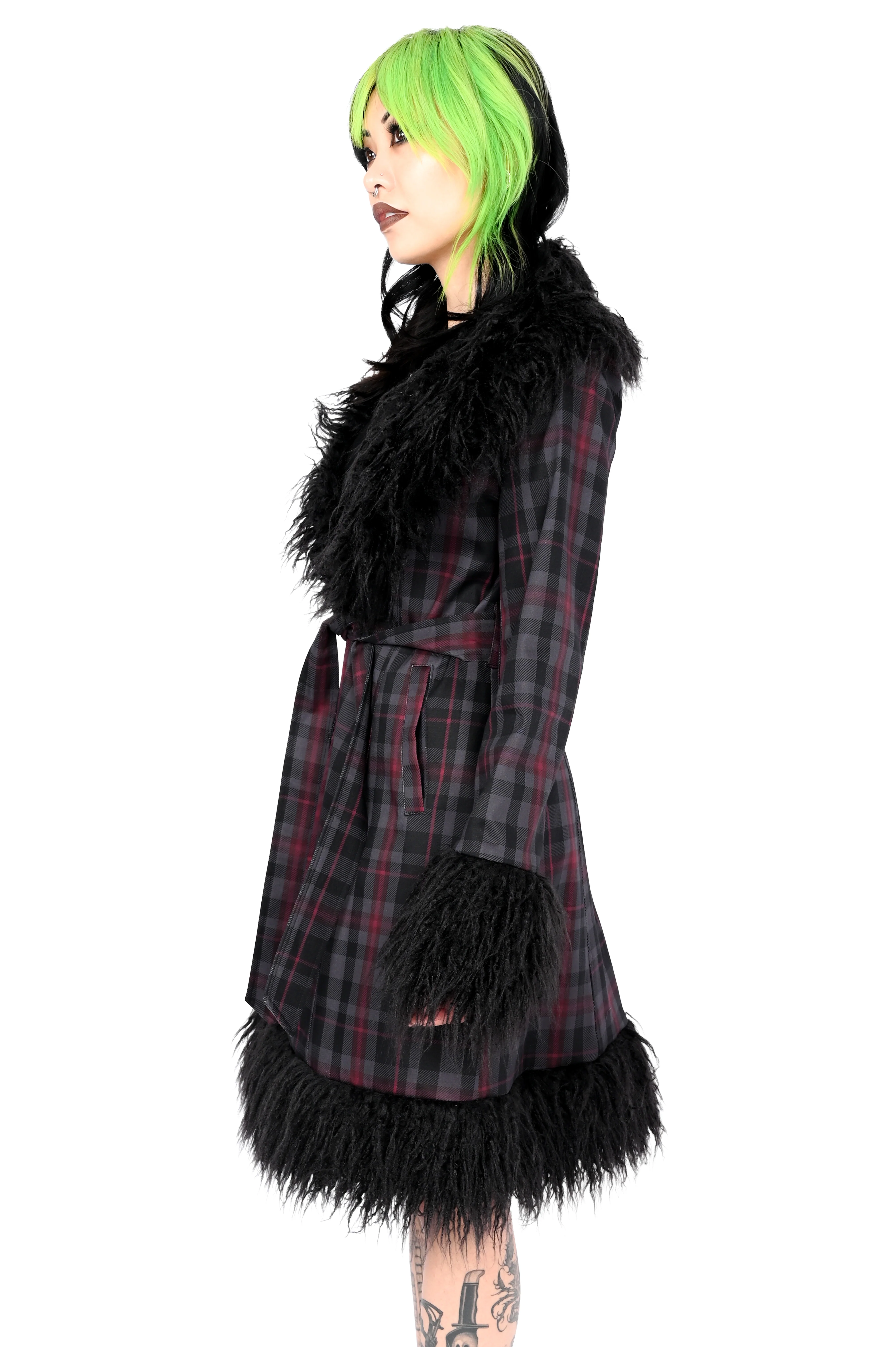 Penny Lane Coat - Plaid - Image 9