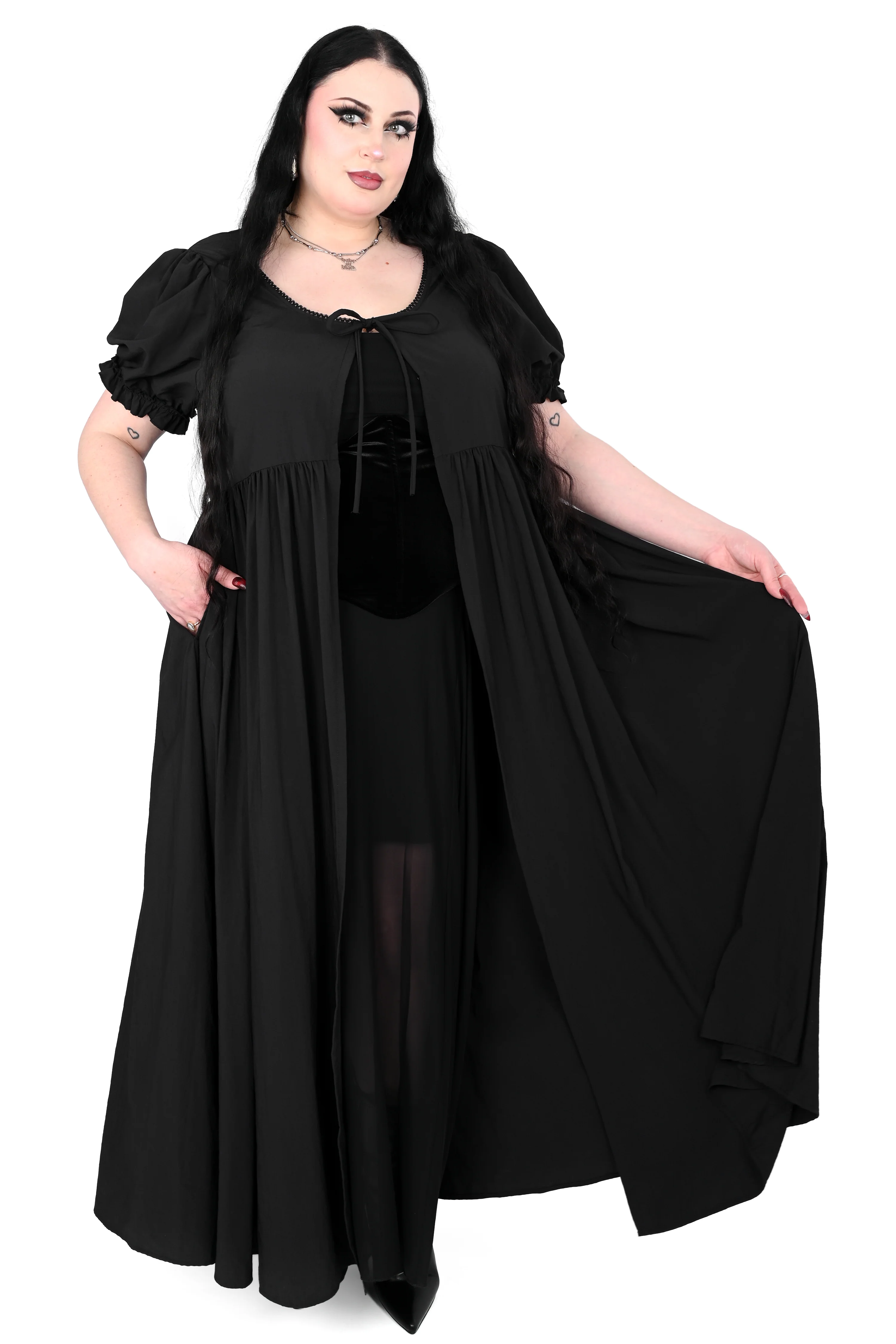 Short Sleeve Ellen Duster - Image 2