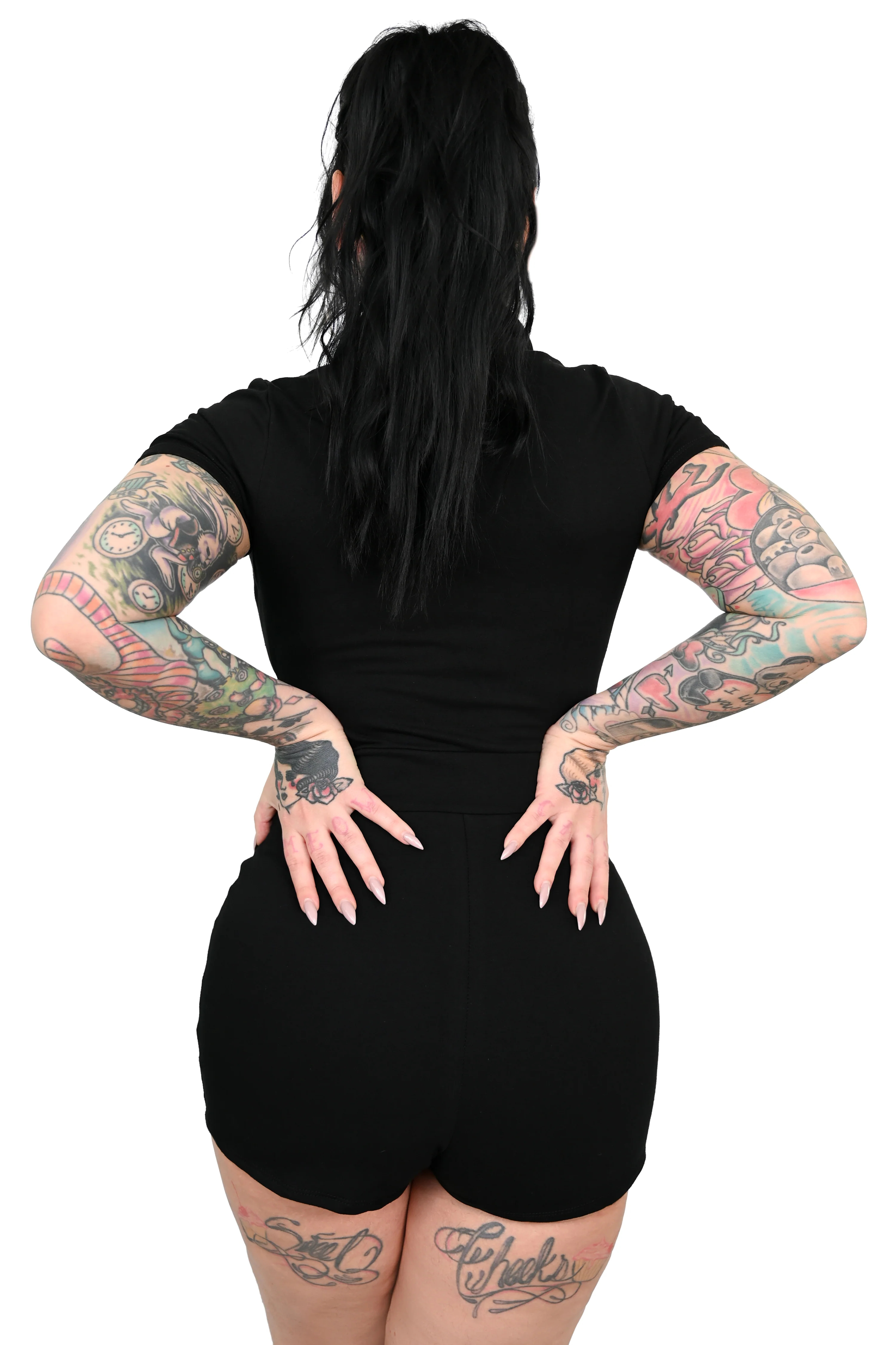 Jamie Lee Zip Up Romper - Image 4